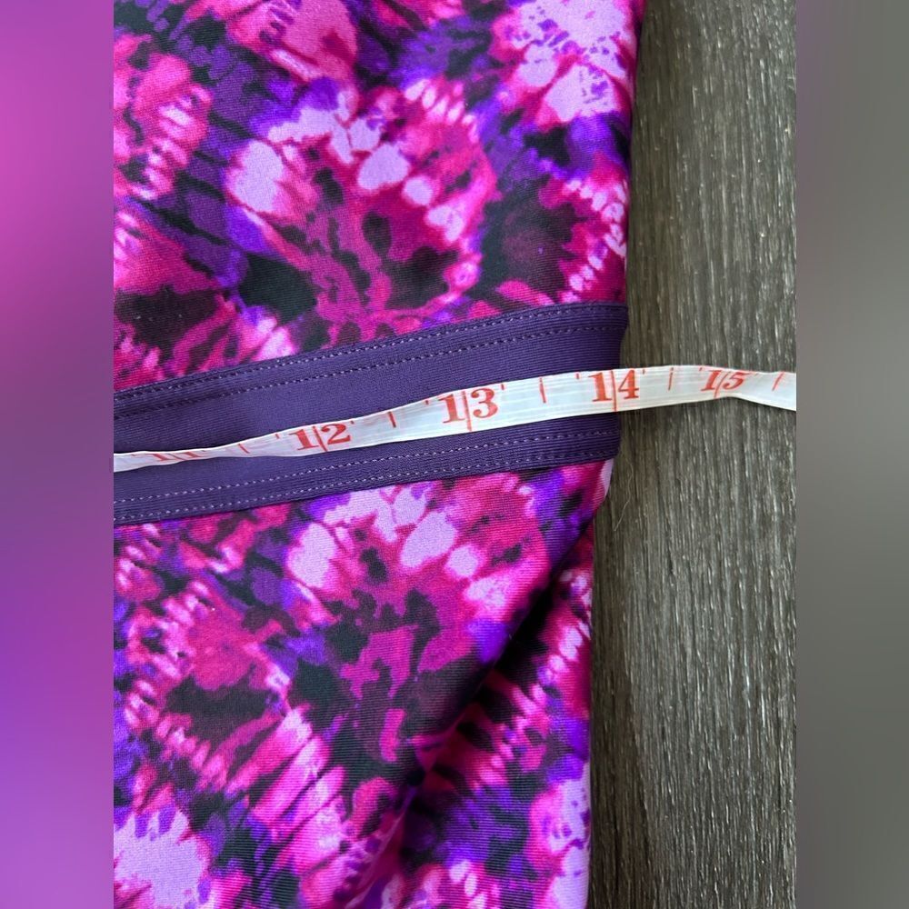 Speedo Geometric Pattern Cross Back One Piece Bodysuit - Picture 5 of 8